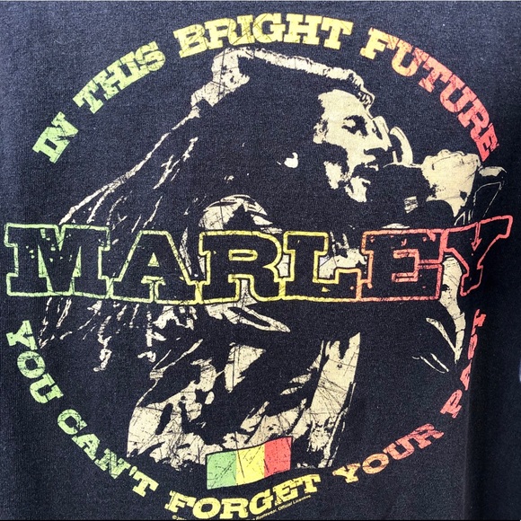 *Zion | Bob Marley In This Bright Future T-shirt M - Picture 4 of 6